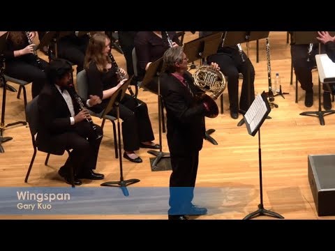 WINGSPAN for Solo Horn and Concert Band - Gary Kuo - Dr. Marc Guy - SUNY Fredonia