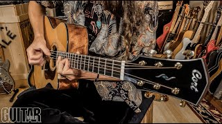 Video thumbnail for KILLER GUITAR... KILLER PRICE!  Unboxing the Cort Gold A6 Acoustic Electric Guitar by Justin Johnson