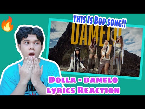 DOLLA feat. Hard Lights - DAMELO (Official Lyric Video) | REACTION