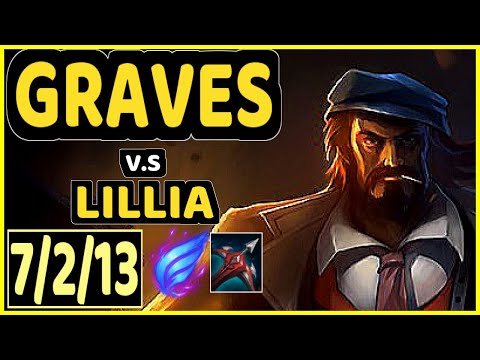 MARKOON (GRAVES) vs LILLIA - 7/2/13 KDA JUNGLE CHALLENGER GAMEPLAY - EUW