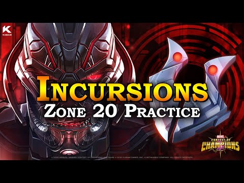 Incursion Zone 20 Practice with Lagacy | Marvel Contest of Champions
