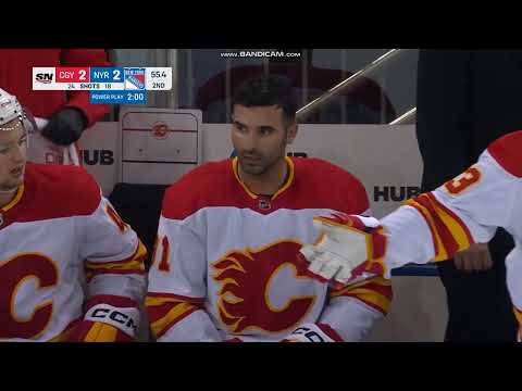 Trouba hit on Kadri Sportsnet feed