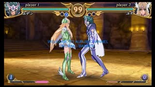 saint seiya omega ultimate cosmo story ORION EDEN VS GOD DEWA POSEIDON GAME