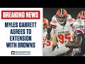 BREAKING: Myles Garrett agrees to deal with Browns worth $125 Million | CBS Sports HQ