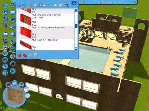 comment construire une maison dans roller coaster tycoon 3