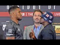 REMATCH FACEOFF | Anthony Joshua vs. Dillian Whyte 2 • FIGHTERS' STAREDOWN! • DAZN Boxing