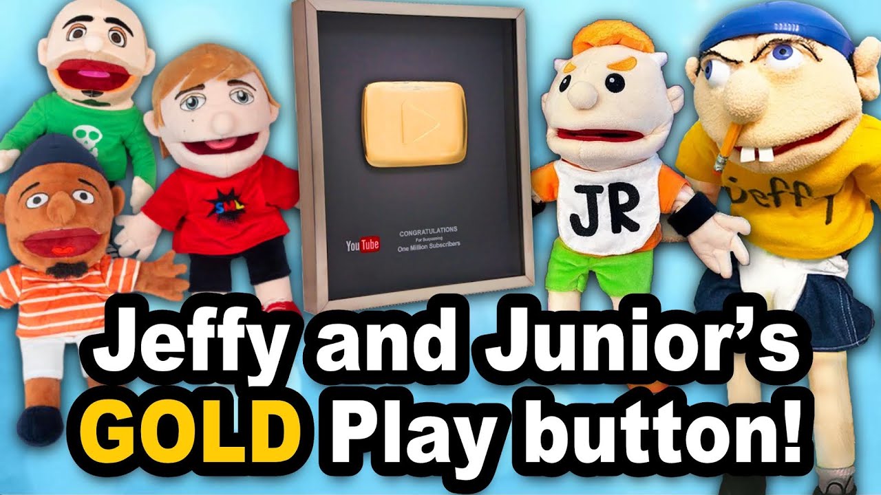 SML Movie: Jeffy and Junior's Gold Play Button!