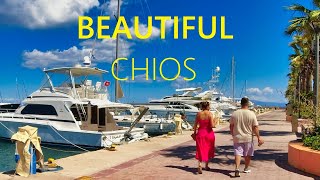 CHIOS GREECE 2025 🇬🇷 🔴 The Most Picturesque Island Experience [4K UHD]