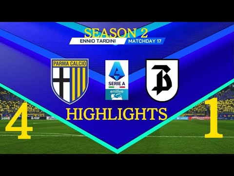 PARMA 4 - 1 ATALANTA | SEASON 2 | EAFC 25 HIGHLIGHTS | SERIE A