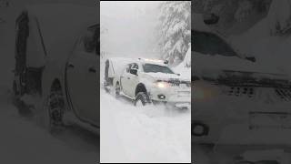 Where is my mind ? 😁 #caravan #snowcamping #snowstorm #camping