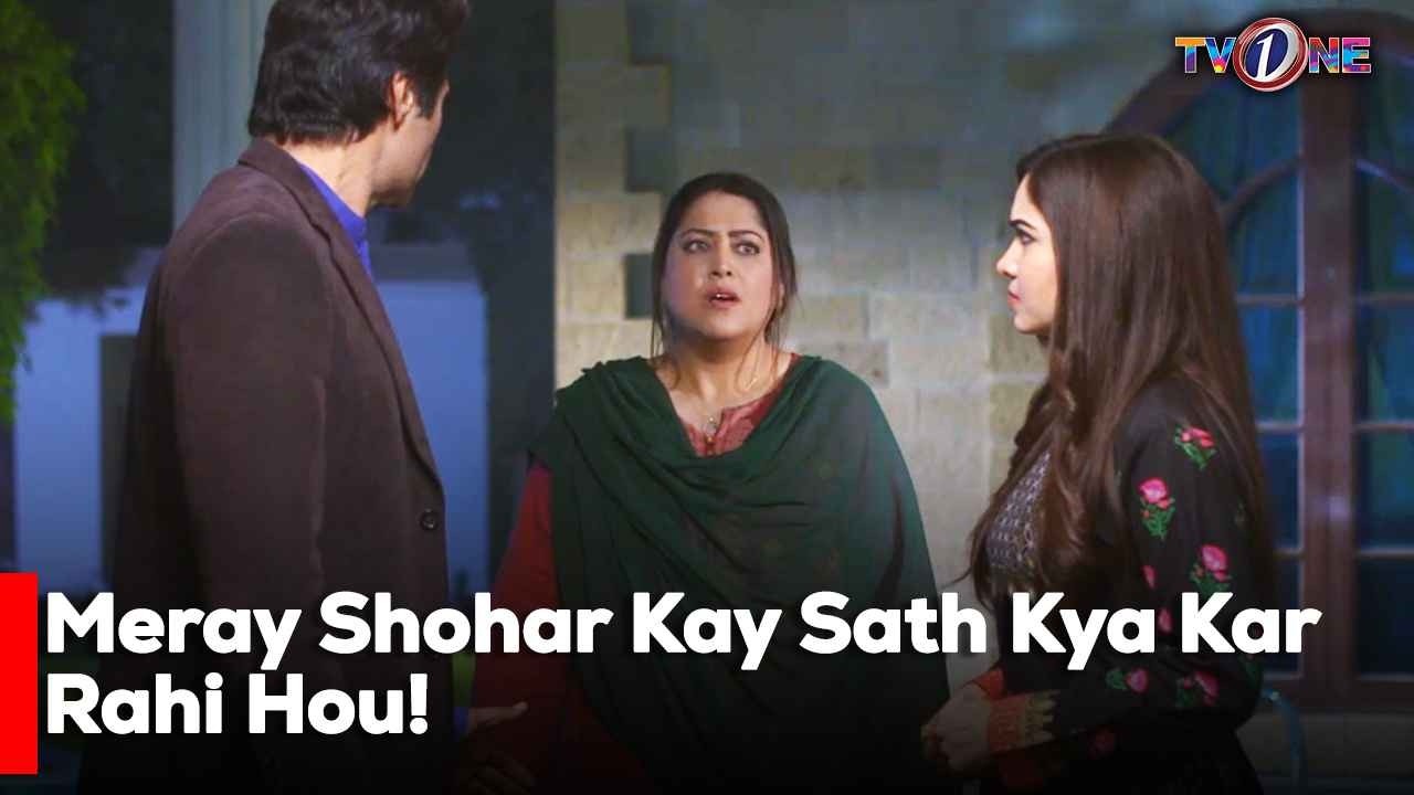 Meray Shohar Kay Sath Kya Kar Rahi Hou! | Best Moments | Fazila Qazi | Shahroze Sabzwari |