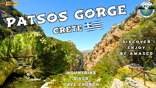 PATSOS Gorge in Crete - What Surprises wait for you? | Greece | 4K UHD