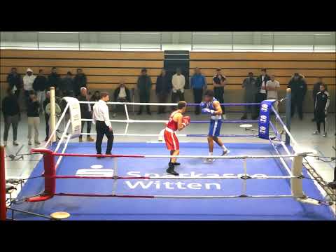 Witten * Boxen beim Wittener BS * Erich-Schöppner-Gedächtnis-Turnier  Tarun Kurkowski vs.Karim Hioul