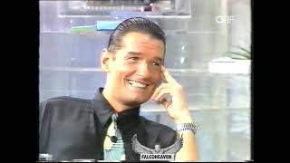 FALCO Interview zur Titanic Single 1992 mit Reinhard Jesionek | &quot;Wurlitzer&quot; ORF