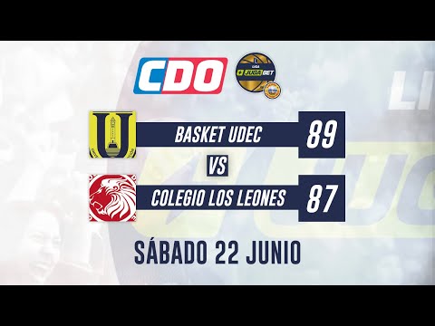 HLs UdeC vs Colegio Los Leones - (J3) Semifinales Liga JugaBet by Cecinas Llanquihue 2024 (CDO)