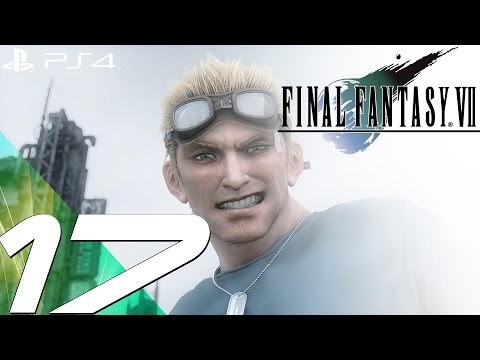 Final Fantasy VII PS4 - Gameplay Walkthrough Part 17 - Cid's Rocket & Date With Tifa [1080p 60fps]
