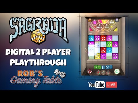 Sagrada Digital 2 Player Playthrough - YouTube