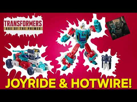 Transformers AOTP Joyride and Hotwire - GotBot True Review NUMBER 1396