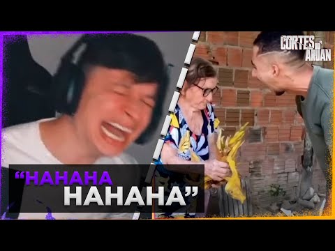 ARUAN REAGE A TENTE NÃO RIR (COMÉDIA SERTÃO) PARTE 1 - Cortes do Aruan