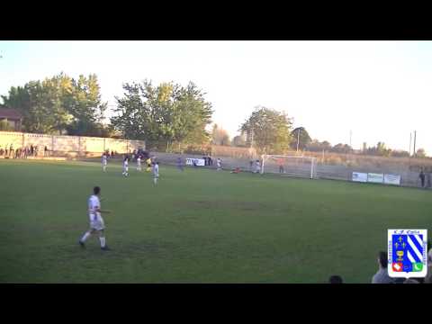 Gol de Dani Alonso, CF ÉPILA 2 - 0 CD BINEFAR  (30-10-2016)