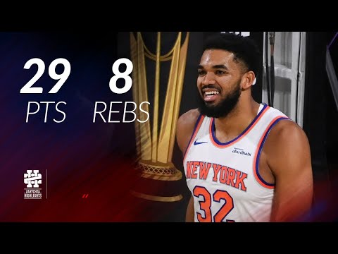 Karl-Anthony Towns 29 pts 8 rebs vs Magic 25/26 season