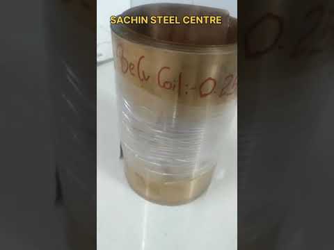 Mill Finishes C17200 Beryllium Copper Strip, Coil