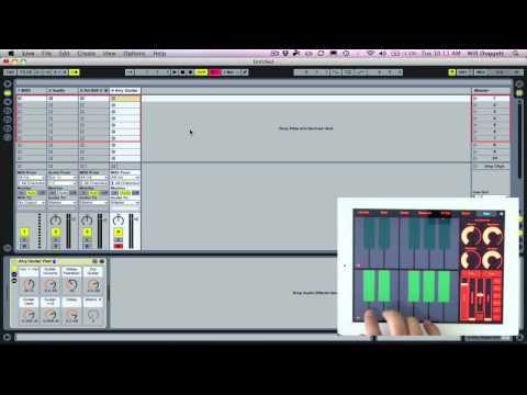 How to setup Live Control Drum Pads/Keyboard with Live