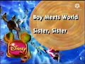 Disney Channel Next Bumper Boy Meets World To Sister Sister September 2002