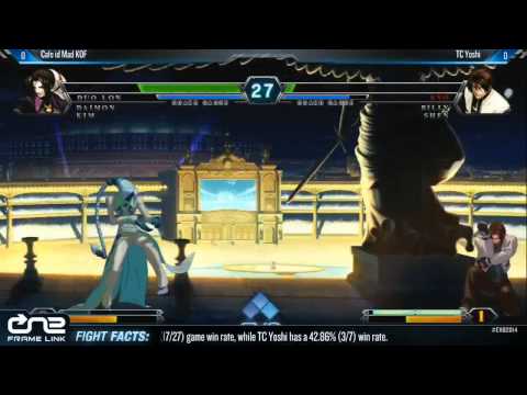 EVO 2014 - KOF XIII T8 - MadKOF vs. Yoshi (Part 1/2)