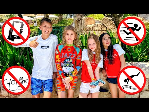 Water Park Rules of Conduct | A Collection of Videos for Children | Vania Mania DE