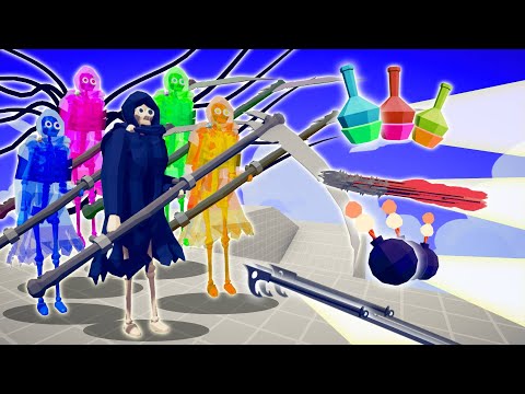 THROW EVERYTHING AT REAPER COLOR PACK | TABS - Totally Accurate Battle Simulator