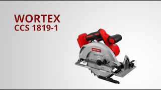 Cordless Circular Saw CCS 1819-1 ALL1 WORTEX