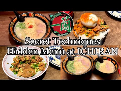 【ICHIRAN】5 Secret Techniques & 4 Hidden Menu at the world's most famous Tonkotsu ramen chain