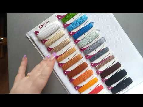 Flosstube Extra - I won a prize!! A Riolis Kit