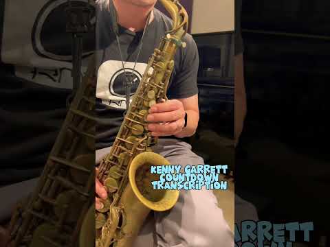 kenny garrett countdown transcription #saxophone #cover