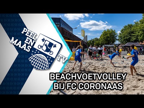 Beachvoetvolley bij FC Coronaas - 19 juli 2022 - Peel en Maas TV Venray