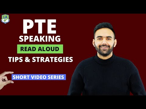PTE Speaking - Read Aloud | Short Video Series | Tips & Strategies | Language Academy