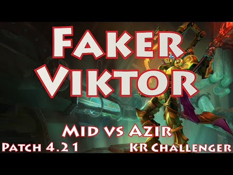 SKT T1 Faker, Viktor vs Azir, 고전파 빅토르