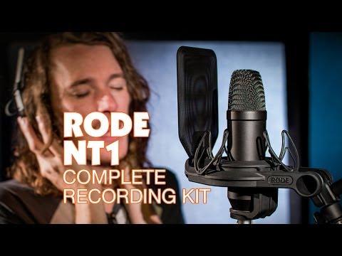 RODE NT1 Cardoid Condenser Microphone Late 2010's - Black image 7