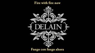 Delain - Fire with fire (Lyrics / Sub español)