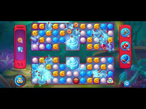 Fishdom Hard level 10488 no boosters フィッシュダム ハード