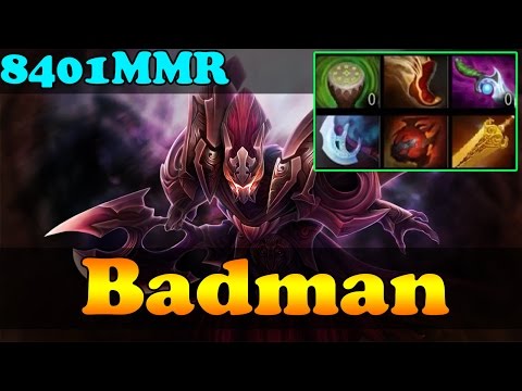Dota 2 - Badman 8401 MMR Plays Spectre Vol 25 - Ranked Match Gameplay!
