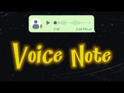 Imuh - Voice Note {Audio}