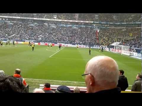 Schalke 04 - BVB Borussia Dortmund 1:2 am 14.04.2012 in der Veltins Arena auf Schalke