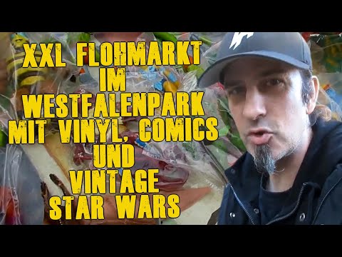 Goreminister's Flea Market Vlog #52 | XXL Flea Market with Vintage Star Wars, Vinyl & Comics