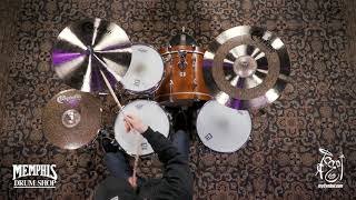 Video thumbnail for Bosphorus 18" Traditional Medium Thin Crash Cymbal - 1476g (T18CMT-1011619E) by Memphis Drum Shop