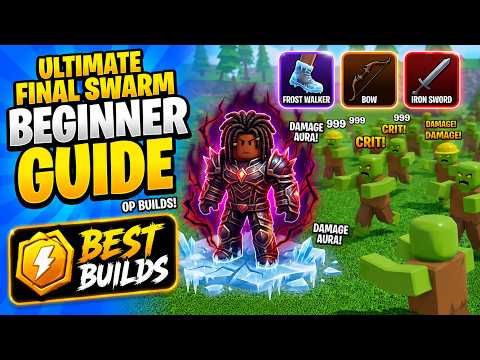 The ULTIMATE Final Swarm Beginner Guide (Best Upgrades, Weapons & Damage Aura Build)
