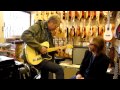 Gerry Beckley and Bill Mumy at Norman's Rare Guitars