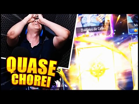 NUNCA FIQUEI TÃO FELIZ PEGANDO UM S | Saint Seiya Awakening