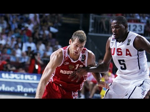 USA vs Russia 2010 FIBA World Basketball Championship Quarter Finals FULL GAME English